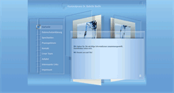 Desktop Screenshot of hautarzt-oranienburg.de